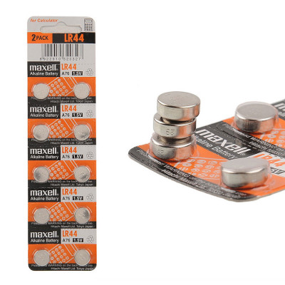 Батарейка LR44 Maxell Alkaline 1,5V (AG13 A76 G13 357 SR44 L1154)