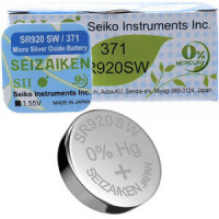 Батарейка 371 SR920SW Seizaiken Silver Oxide 1,55V Made in Japan