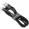 Кабель Baseus Cafule CAMKLF-HG1 USB - micro USB 2A - длина 3м - чёрный/серый Кабель Baseus Cafule CAMKLF-HG1 USB - micro USB 2A - длина 3м - чёрный/серый