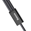 Кабель 3-в-1 Baseus CAMLT-SU01 USB - Type-C - Lightning - microUSB - длина 120см