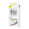 Кабель USB 4-в-1 Baseus Rapid CA1T4-B01 USB - 2xType-C - Lightning - microUSB - длина 120см Кабель USB 4-в-1 Baseus Rapid CA1T4-B01 USB - 2xType-C - Lightning - microUSB - длина 120см