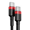 Кабель Baseus Type-C to Type-C 100W 5-20V 5A 2 метра (CATKLF-AL91) Кабель Baseus Type-C to Type-C 100W 5-20V 5A 2 метра (CATKLF-AL91)