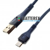 Кабель EMY MY-742 USB AM - microUSB 2м для быстрой зарядки и передачи данных