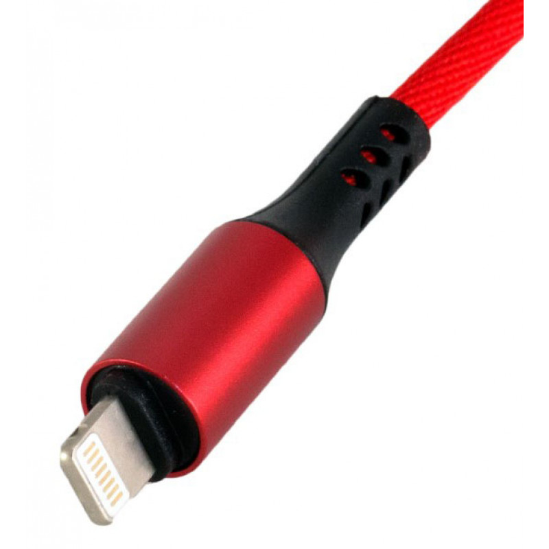 Универсальный кабель-переходник USB - Type-C - Lightning - microUSB - длина 12см