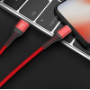 Высококачественный кабель USB AM - Lightning (Apple) 1м с защитой от перегибания Высококачественный кабель USB AM - Lightning (Apple) 1м с защитой от перегибания