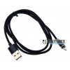Магнитный кабель USB 2.0 AM - Micro-USB 1м чёрный с круглым наконечником Магнитный кабель USB 2.0 AM - Micro-USB 1м чёрный с круглым наконечником