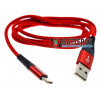 Высококачественный кабель USB AM - Type-C 1м с защитой от перегибания