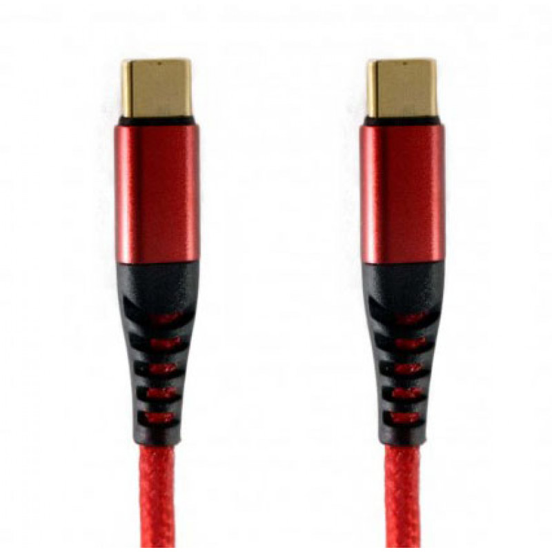 Кабель USB Type-C - Type-C 1м Flexible с защитой от перегибания Кабель USB Type-C - Type-C 1м Flexible с защитой от перегибания
