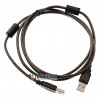 Кабель USB AM - AM 1.5м с двумя фильтрами
