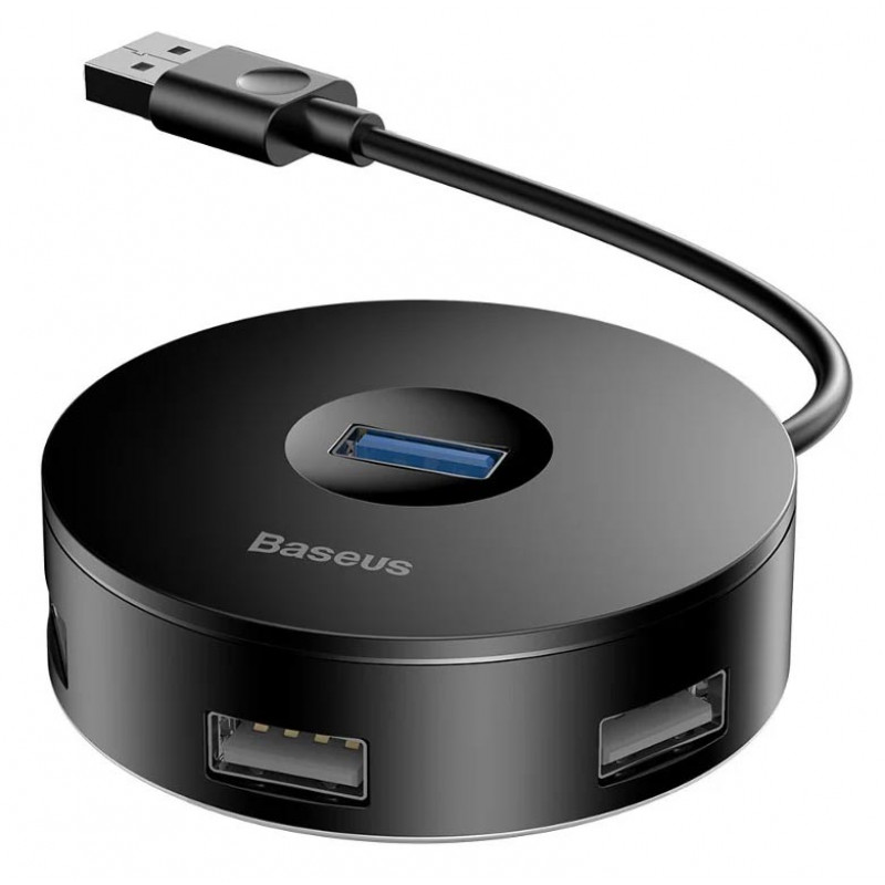 Хаб разветвитель USB 3.0 HUB Baseus Round Box C30A-03 CAHUB-F01 на 5 портов USB