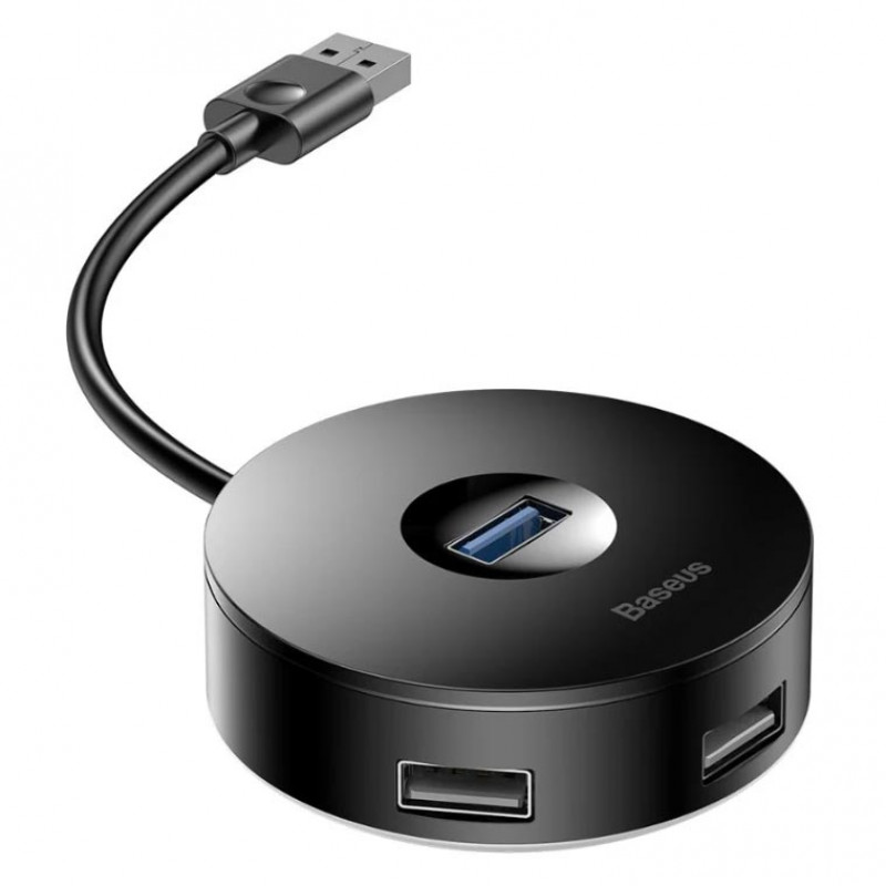 Хаб разветвитель USB 3.0 HUB Baseus Round Box C30A-03 CAHUB-F01 на 5 портов USB