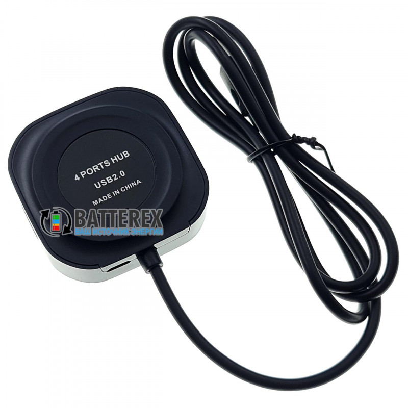 USB хаб на 4 порта USB 2.0 и 1 порт Micro-USB VEGGIEG V-U2409 длина 1м USB хаб на 4 порта USB 2.0 и 1 порт Micro-USB VEGGIEG V-U2409 длина 1м