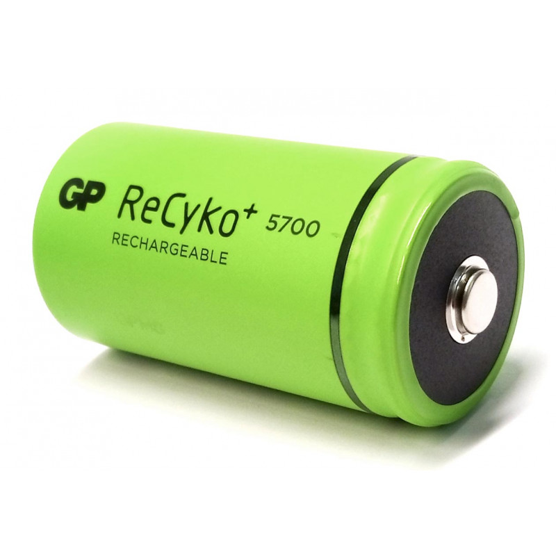 Аккумулятор D R20 Ni-MH GP Recyko+ 5700 Series 1.2V 5700mah с низким саморазрядом - цена за 1 шт. Аккумулятор D R20 Ni-MH GP Recyko+ 5700 Series 1.2V 5700mah с низким саморазрядом - цена за 1 шт.