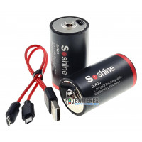 D R20 Li-ion Soshine 6000mWh 1.5V Protected micro-USB с защитой и зарядкой от micro-USB D R20 Li-ion Soshine 6000mWh 1.5V Protected micro-USB с защитой и зарядкой от micro-USB