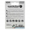 Аккумулятор R20 D Everactive 10000 mah Ready to use от 1 шт.
