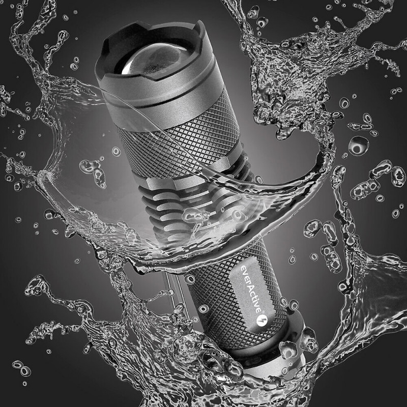 Фонарь Everactive FL180 Bullet с регулировкой фокуса и питанием АА или 14500 Фонарь Everactive FL180 Bullet с регулировкой фокуса и питанием АА или 14500