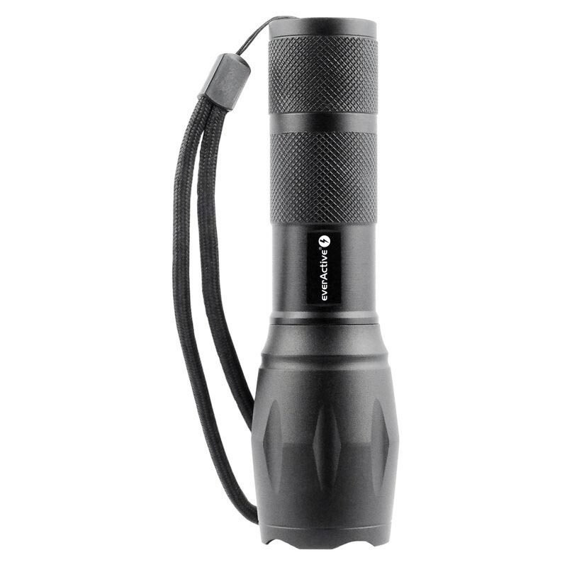 Ручной фонарь Everactive FL-600 600Lm с регулировкой фокуса и питанием от разных элементов
