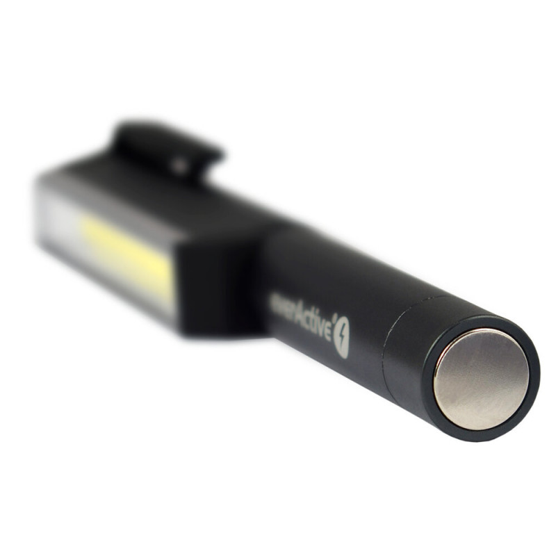Ручной фонарь Everactive WL-200 COB 3W LED с поворотной клипсой и магнитом