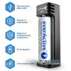 Зарядное устройство EverActive LC100 для Li-ion аккумулятора 18650, 21700, 26650, 14500, 16340