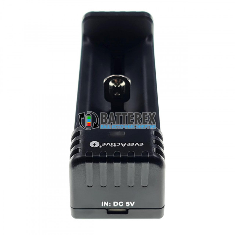 Зарядное устройство EverActive LC100 для Li-ion аккумулятора 18650, 21700, 26650, 14500, 16340