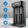 Зарядное устройство EverActive LC200 для Li-ion аккумулятора 18650, 21700, 26650, 14500, 16340