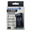 Зарядное устройство EverActive LC200 для Li-ion аккумулятора 18650, 21700, 26650, 14500, 16340