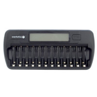 EverActive NC-1200 - зарядное устройство на 12 аккумуляторов АА и ААА с функцией разряда