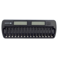 EverActive NC-1600 - зарядное устройство на 16 аккумуляторов АА/ААА с функцией разряда + автоадаптер