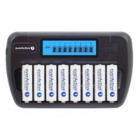 EverActive NC-800 - зарядное устройство на 8 аккумуляторов АА и ААА