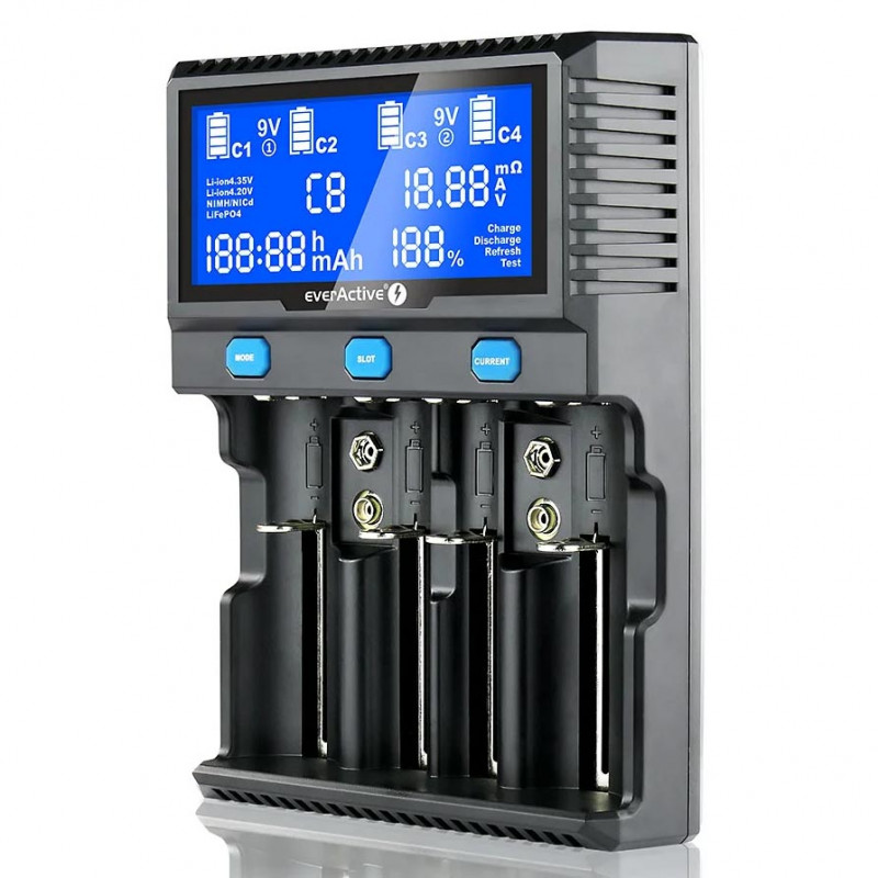 Продвинутое интеллектуальное зарядное устройство Everactive UC-4200