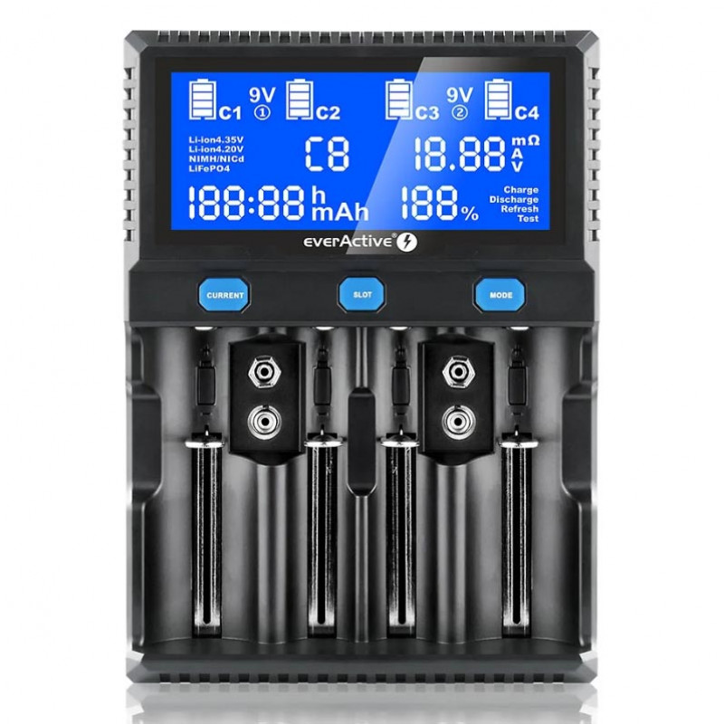 Продвинутое интеллектуальное зарядное устройство Everactive UC-4200