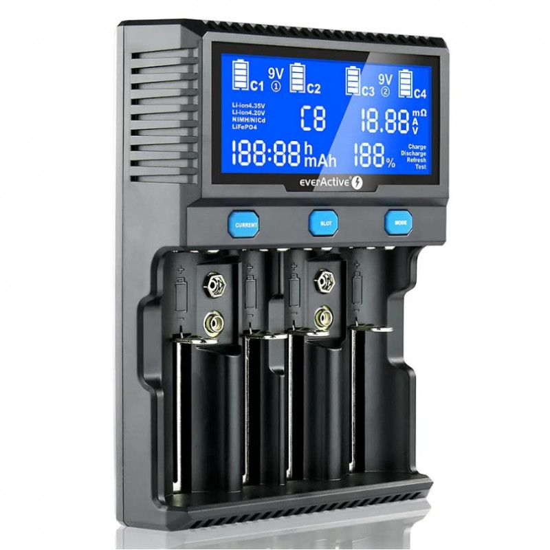 Продвинутое интеллектуальное зарядное устройство Everactive UC-4200