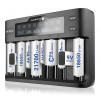 Everactive UC800 - зарядное устройство на 8 аккумуляторов Li-ion/LiFePO4/Ni-MH + 2 канала для аккумуляторов Крона Everactive UC800 - зарядное устройство на 8 аккумуляторов Li-ion/LiFePO4/Ni-MH + 2 канала для аккумуляторов Крона