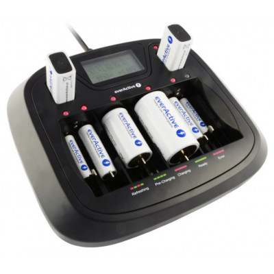 EverActive NC-900U - зарядное устройство для аккумуляторов AA/AAA/C/D/Крона
