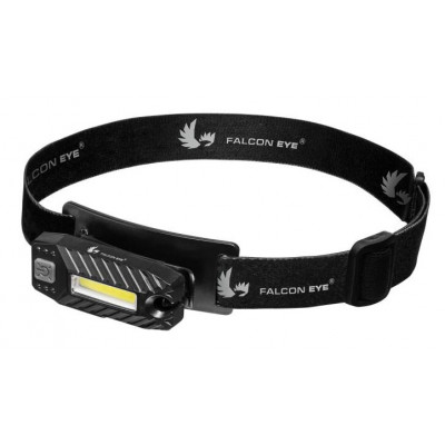 Falcon Eye Blaze 2.2 FHL0023 - налобный USB фонарь со встроенной батареей и клипсой для крепления на одежду