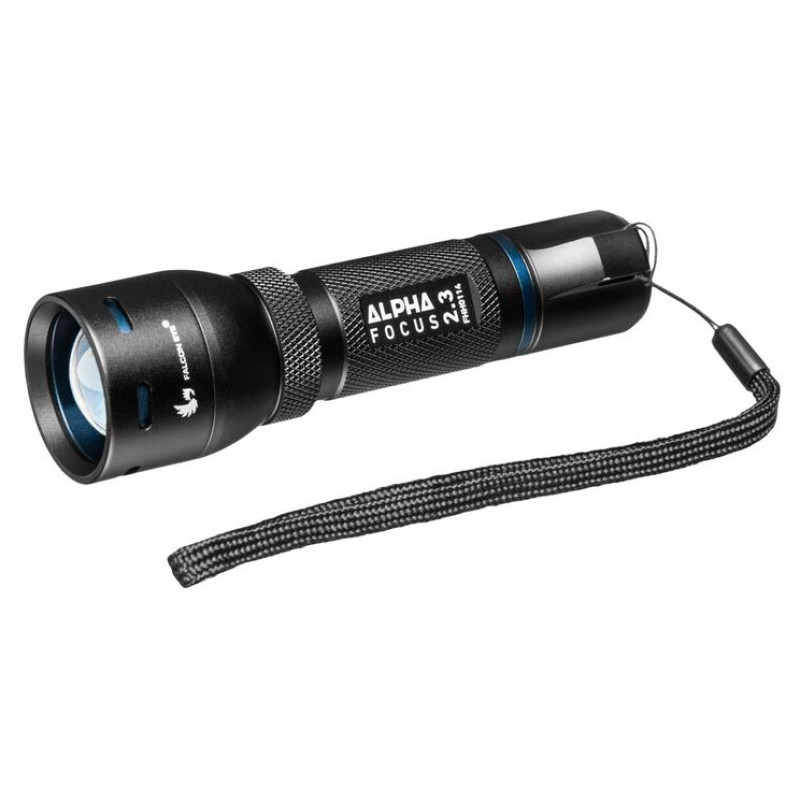 Ручной фонарь Falcon Eye Alpha Focus 2.3 FHH0114 300Lm с регулировкой фокуса и питанием от разных элементов