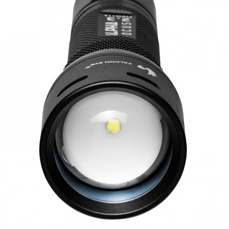 Ручной фонарь Falcon Eye Alpha Focus 2.3 FHH0114 300Lm с регулировкой фокуса и питанием от разных элементов