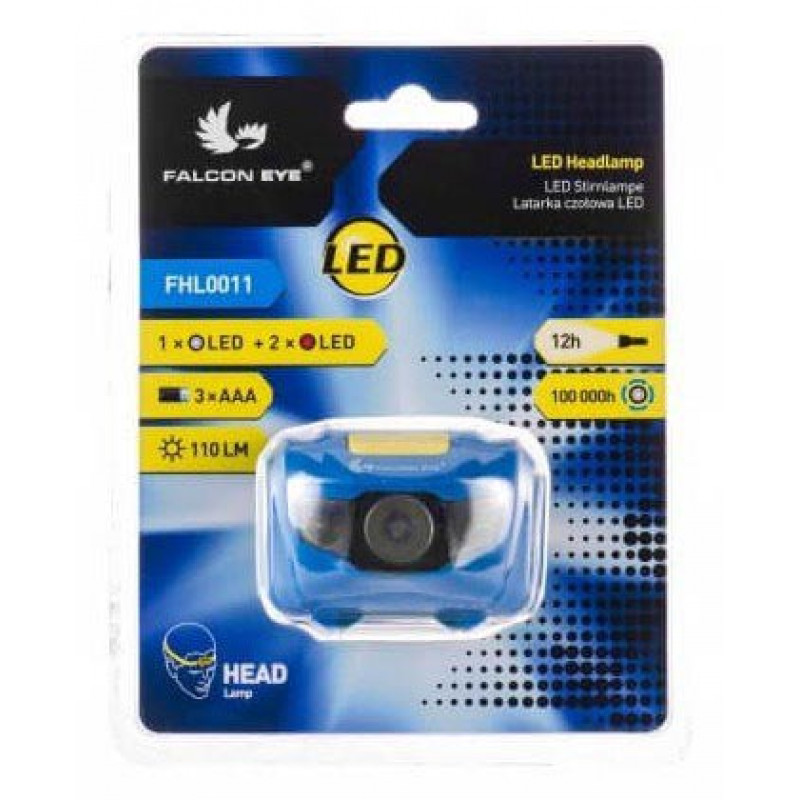 Налобный фонарик Falcon Eye FHL0011 110 люмен Налобный фонарик Falcon Eye FHL0011 110 люмен