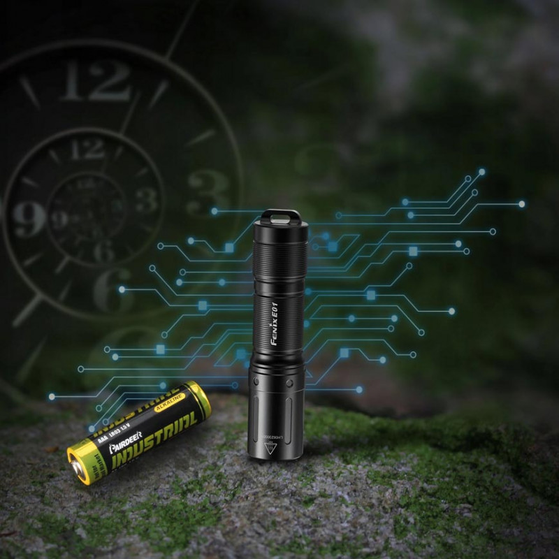 Фонарь-брелок Fenix E01 V2.0 Blue - цвет синий Фонарь-брелок Fenix E01 V2.0 Blue - цвет синий