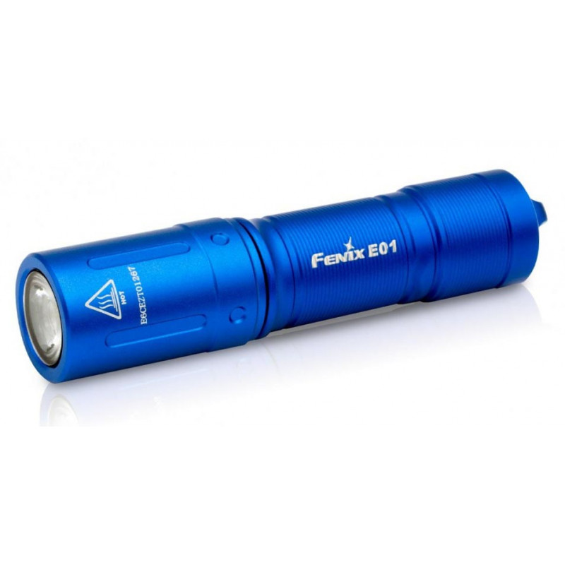 Фонарь-брелок Fenix E01 V2.0 Blue - цвет синий Фонарь-брелок Fenix E01 V2.0 Blue - цвет синий