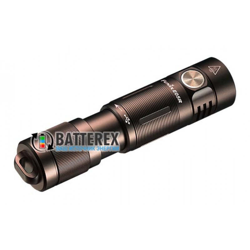 Фонарь-брелок Fenix E05R Bronze - цвет бронзовый/коричневый