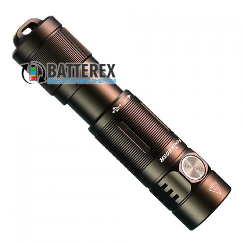 Фонарь-брелок Fenix E05R Bronze - цвет бронзовый/коричневый