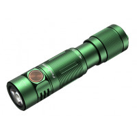 Fenix E05R Green - фонарь-брелок 400люмен со встроенной батареей и зарядкой micro USB - цвет зелёный
