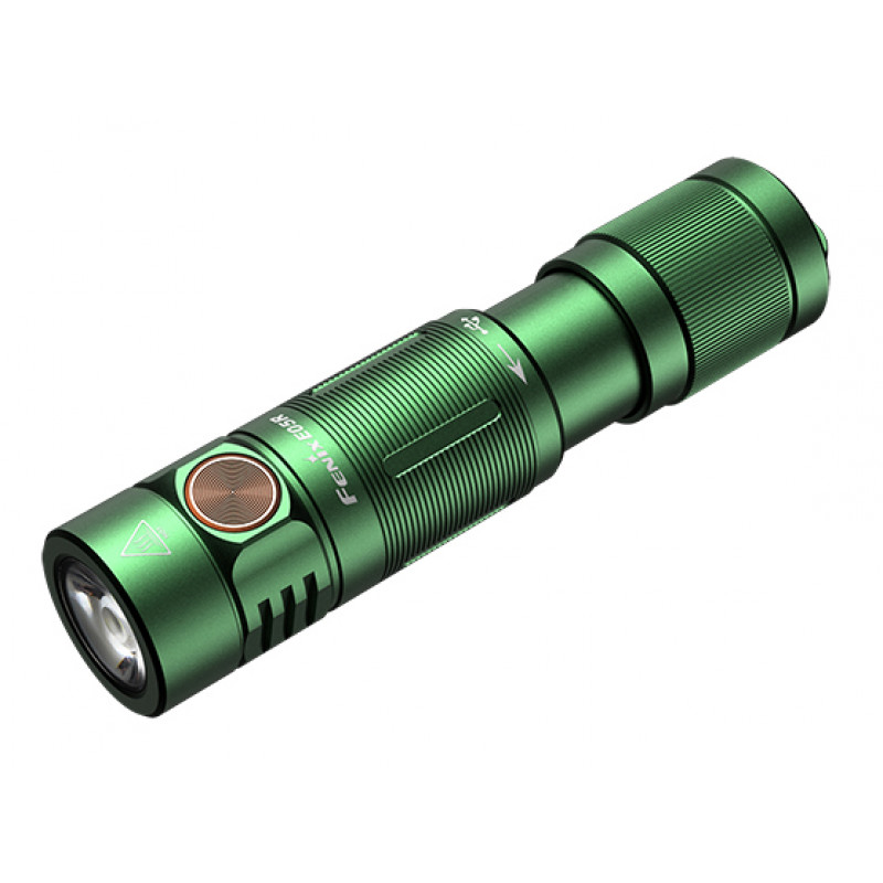 Фонарь-брелок Fenix E05R Green - цвет зелёный