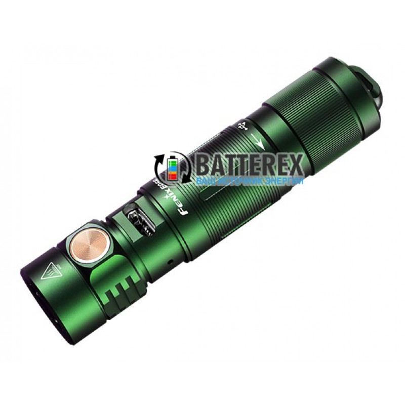 Фонарь-брелок Fenix E05R Green - цвет зелёный Фонарь-брелок Fenix E05R Green - цвет зелёный