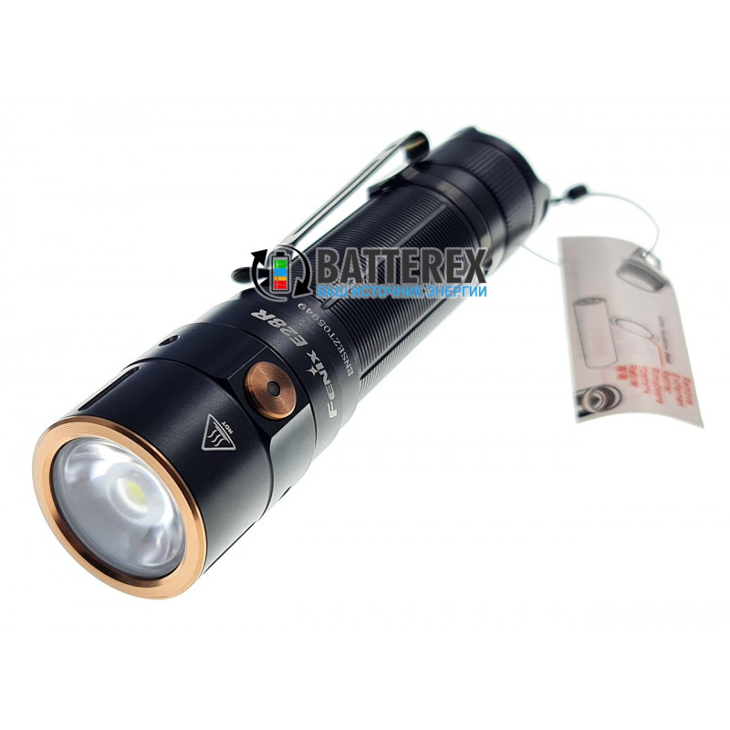 Фонарь Fenix E28R 1500 люмен с зарядкой от USB Type-C + аккумулятор 18650 Fenix 3400mah - оригинал Фонарь Fenix E28R 1500 люмен с зарядкой от USB Type-C + аккумулятор 18650 Fenix 3400mah - оригинал
