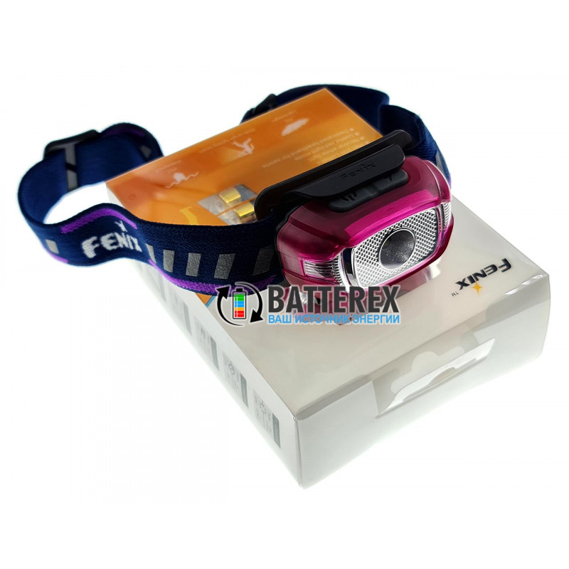 Налобный фонарь Fenix HL15 Purple + 2 ААА батарейки - оригинал Налобный фонарь Fenix HL15 Purple + 2 ААА батарейки - оригинал