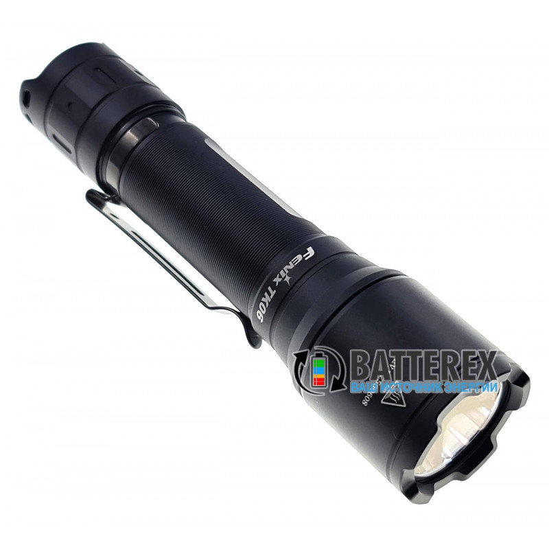 Фонарь Fenix TK06 + аккумулятор 18650 Fenix 2600mah microUSB - оригинал Фонарь Fenix TK06 + аккумулятор 18650 Fenix 2600mah microUSB - оригинал