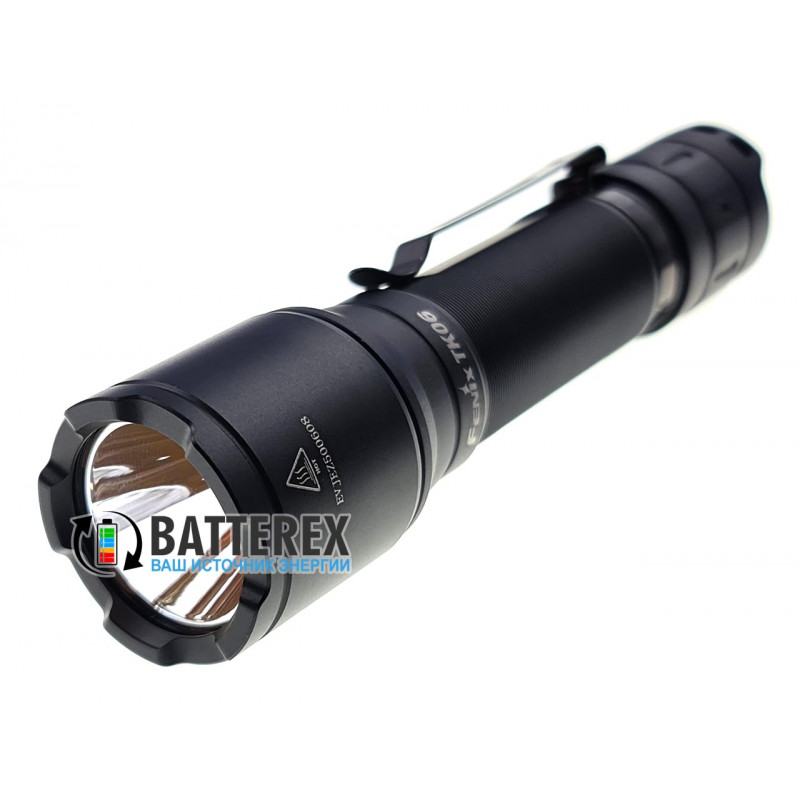 Фонарь Fenix TK06 + аккумулятор 18650 Fenix 2600mah microUSB - оригинал Фонарь Fenix TK06 + аккумулятор 18650 Fenix 2600mah microUSB - оригинал