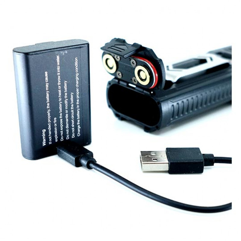 Фонарь Fenix WT20R 400 люмен + аккумулятор Li-Pol 2000mah с зарядкой от USB - оригинал Фонарь Fenix WT20R 400 люмен + аккумулятор Li-Pol 2000mah с зарядкой от USB - оригинал